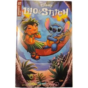 Dynamite Disney Lilo & Stitch # 7 Comic Book - Exclusive Cover
